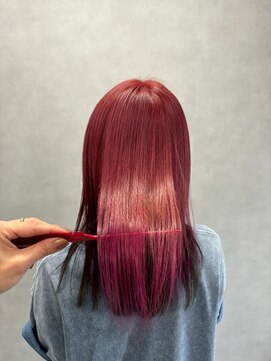 ウル バイ ドット(ulu by dot.) 【仁藤】髪質改善トリートメント/チェリーピンク[町田駅]