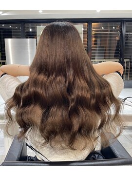 ブレンド 渋谷(BLend) フェミニンロング似合わせカットウェーブミディアム