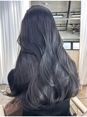 フェミニンカール大人ヘアモテ髪前髪パーマオフィスヘア