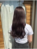 透明感ラベンダーグレージュ