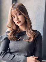 ロンドカスティーヨ 四日市(Lond castillo)&nbsp;【前川薫子】　韓国風レイヤー ワンホン ミルクティベージュ