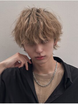 ゼンコー アオヤマ(ZENKO Aoyama) 色気抜群！！ショートウルフ×緩めツイストスパイラルパーマ