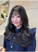 顔周り/レイヤー/縮毛矯正/髪質改善/ストレート/外苑前