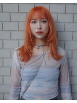 タス(tas)&nbsp;たっぷりレイヤーのハイトーンオレンジ