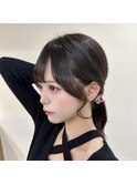 《渋谷/表参道》小顔見えNo.1！コテ巻き韓国風レイヤーカット