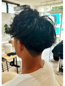 アンドユー(& you.) メンズマッシュ×無造作パーマ