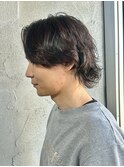 MEN'S HAIR/サーフカール/刈り上げセンターパート/伊勢崎
