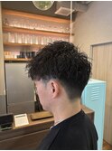 メンズショートツイスパ【阿部佑香】