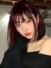カット+【次世代カラー】質感再整プレミアムカラー+marbb ¥22,000