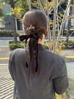 ルトワフクロマチ(Lutowa Fukuromachi) ダークパープル/ナチュラルショート/夏のヘアアレンジ/袋町