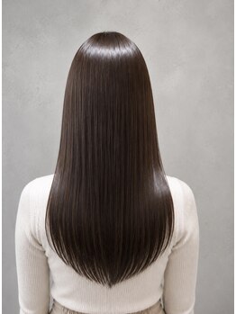 HaLU.  hair【9月14日 NEW OPEN】の写真/髪質に合わせて集中ケア☆毛先まで潤う艶髪へと導く贅沢なひとときを叶えます！