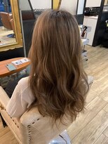 ラポール 蟹江(RAPPORT)&nbsp;【パーマ】柔らかウェーブで魅せる似合わせセミロング