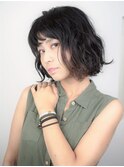 切りっぱなしウェーブBOB