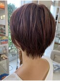 抜け感ショートヘアー