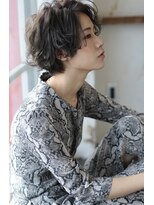 ラファンジュ ヘアー クレオ(Rohange hair Creo)&nbsp;【Creo】大人カジュアルショートボブ×ダークショコラカラー