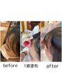 クーラ(Cura) 薬剤は全てオーダーメイド！自然で地毛のような縮毛矯正！