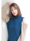 30代.40代大人かわいい愛されAラインボブ