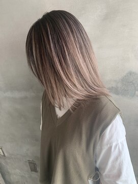 クレア 茅ヶ崎(CREA) コントラストバレイヤージュ