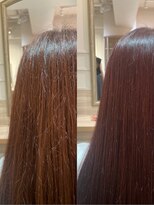アンド ラ ブランシュ(&.La Blanche) 表面のアホ毛が気になる方へ！　大宮/髪質改善ヘッドスパ専門店
