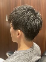 ヒロギンザ 田町店(HIRO GINZA)&nbsp;これが刈り上げない耳出す感じ！　ヒロ銀座/田町/床屋/理容室