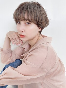 シェルター バイ トウキョウ(Shelter by TOKYO) 大人可愛いシフォンマッシュショート