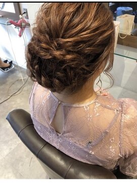 ハートライン(hair bridal Heart Line) ヘアセットアレンジ