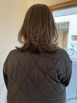 ニア 清澄白河(nir) 〈清澄白河 半個室〉レイヤーボブ/赤味ゼロ!カーキベージュ