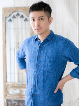 モッズヘアメン 札幌月寒店(mod's hair men) ≪mod's men≫すっきりバーバースタイル！ワイルドツーブロックc