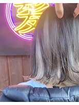 キセツ(ki se tsu)&nbsp;インナーシルバーと外はねボブ