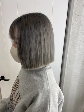 アンクス(anx) 切りっぱなしボブ