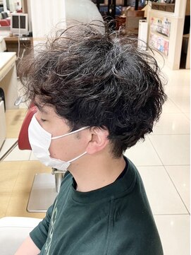 ヘアークリアー 春日部 メンズマッシュベーススパイラルパーマ/スタイリングしやすさ◎