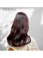 フェリシータBOB 【FELICITA】大人ガーリー×モテ髪チョコレートふんわりカール