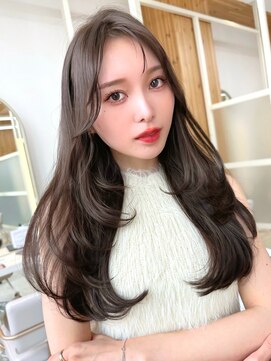 アフロートリノ(AFLOAT Leino) 大人可愛い　ハイレイヤー　韓国ヘア　銀座美容室　レイヤー#