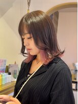 ロンドアベニール 北千住(Lond avenir)&nbsp;インナーペールピンク ボブ