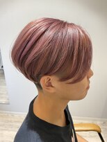 フルシュ(frush)&nbsp;ツーブロック、センター分け