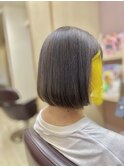 グレー×イエロー