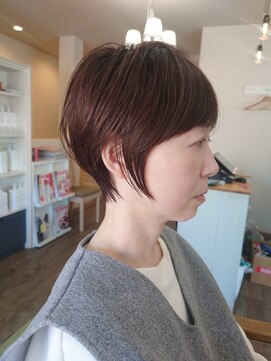 ミエル(miel) 【hair design miel】大人ショートカット