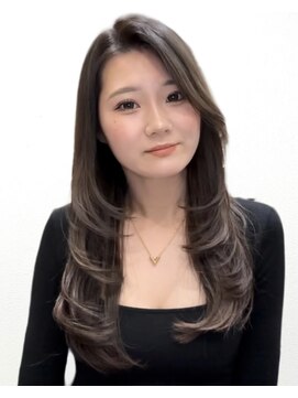 ワン バイ ジエクト(One by The Ect) 【レイヤーロング】シルキーベージュミルクティーアッシュカラー