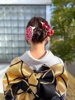 ユウヘアー 師勝店(U Hair)&nbsp;【U Hair】成人式セット/ヘアセット/振袖/ヘアアレンジ