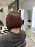 ioLu髪質改善ストレート×髪質改善カラー【六甲道/髪質改善】