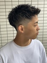 スウェル 柏店(Swell)&nbsp;ダークアッシュ/アッシュブラック/カルマパーマ/ベリーショート