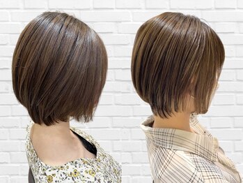 プログレス ひばりヶ丘店(PROGRESS)の写真/あなたに似合うショート/ボブスタイルをご提案！どこから見ても綺麗なシルエットに☆[髪質改善/ひばりヶ丘]