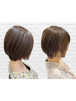 あなたに似合うショート/ボブスタイルをご提案！どこから見ても綺麗なシルエットに☆[髪質改善/ひばりヶ丘]