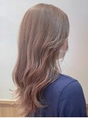 透明感カラー★ダブルカラーブリーチミルクティーベージュ