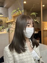 ミー(mii)&nbsp;【mii】顔まわりレイヤー/グレージュカラー