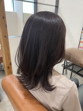 ニコ 四街道(nico) ミディアムレイヤー/レイヤーボブ/顔まわりレイヤー/nico四街道