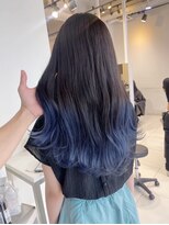 アライブ ハラジュク(ALIVE harajuku)&nbsp;【ALIVE 夕貴】ブルーグラデーションカラー