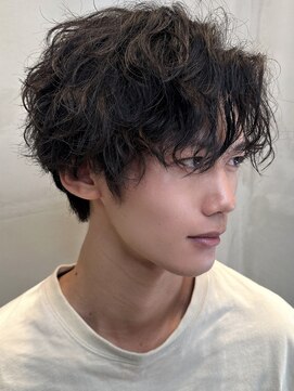 メンズサロン ガウディ 高槻店(men's salon Gaudi) メンズウルフカット×スパイラルパーマ