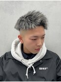 パイルツイスト×ホワイトハイライト