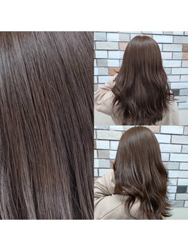 ジーアンドジー(G&G) グレージュカラーロング